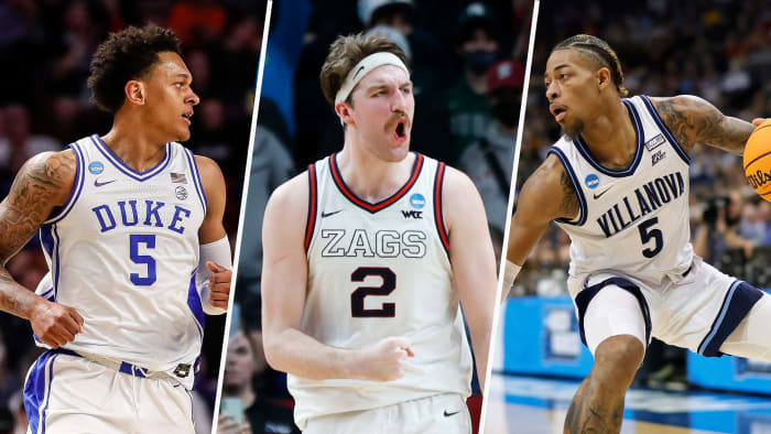 Duke’s Paolo Banchero; Gonzaga’s Drew Timme, Villanova’s Justin Moore